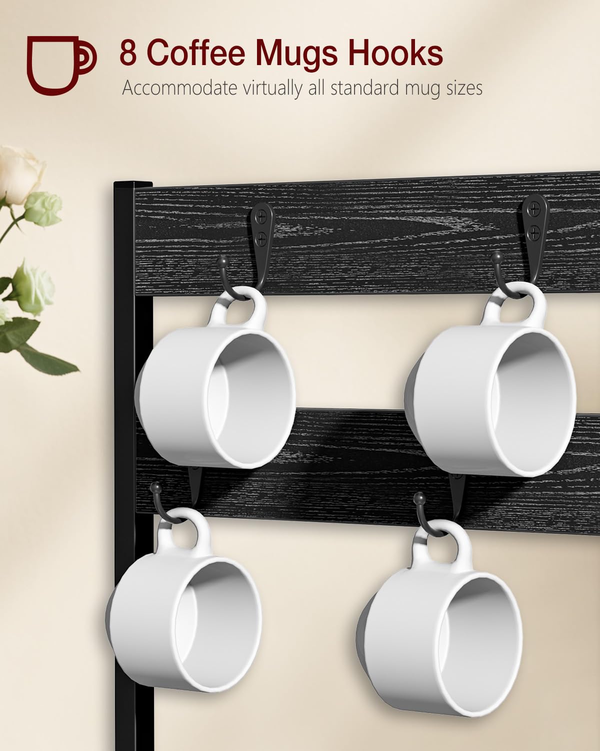 Evermagin Coffee Pod Holder Compatible with Nespresso,Fit 28 Large/56 Small
