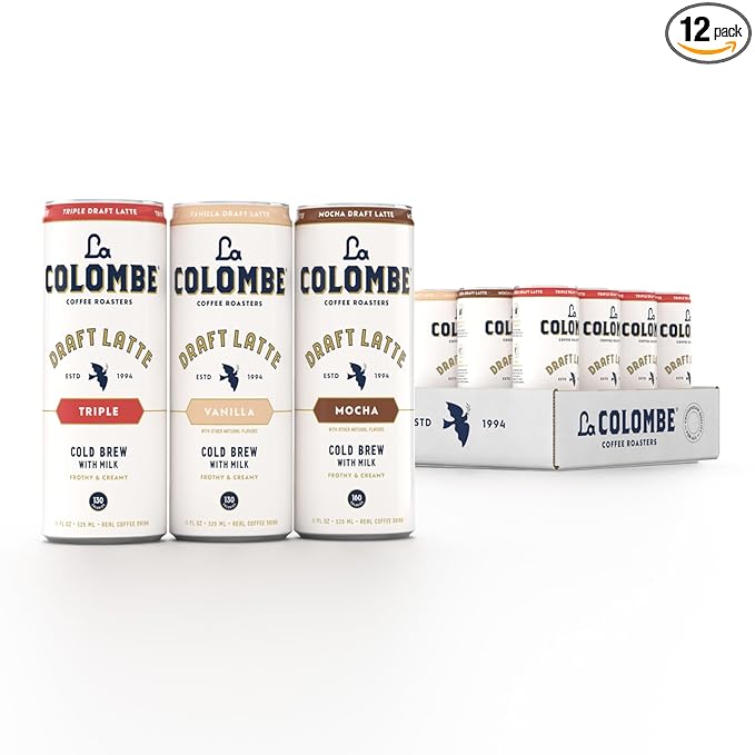La Colombe Coffee, Coffeehouse Quality Cold Brew, Specialty Grade Coffee Beans, Ready-to-Drink On-the-Go