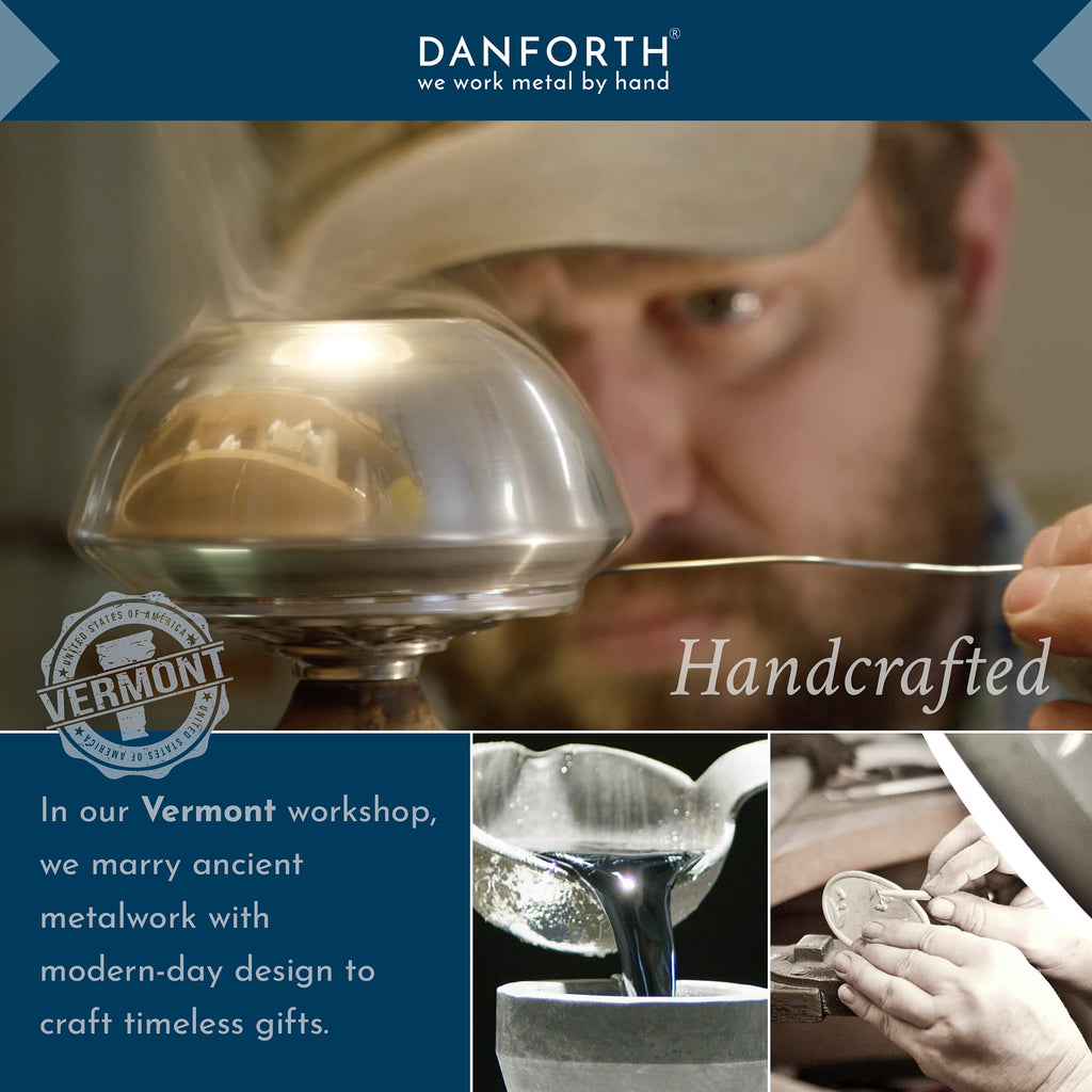 Danforth Maple Leaf Coffee Scoop | Pewter Handcrafted in USA