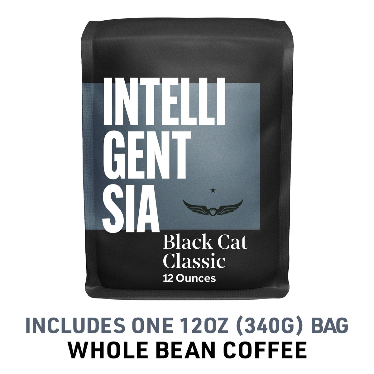 Intelligentsia Whole Bean Coffee, Light Roast, Black Cat Espresso 12 Ounces