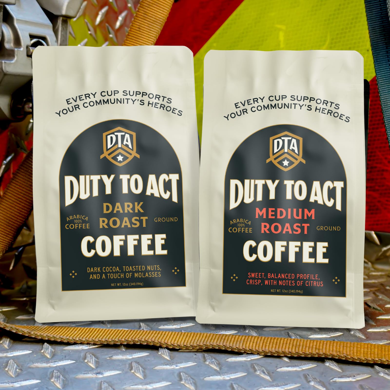 Duty to Act Medium Roast Ground Coffee, 2 lbs (Pack of 1)