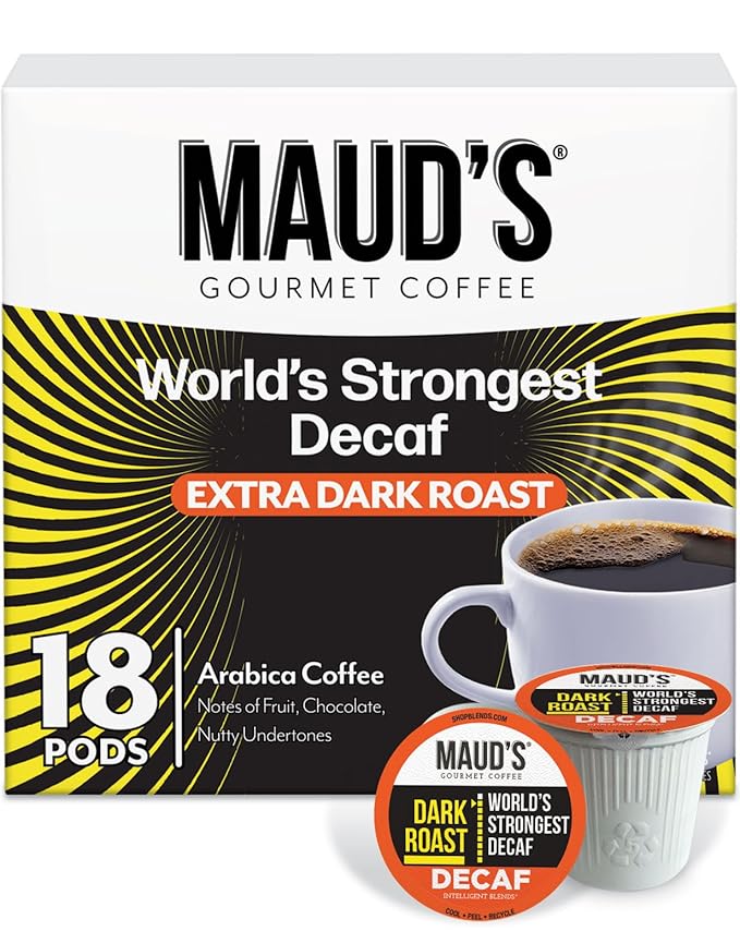 Maud’s Flavored Decaf Coffee Pods Variety Pack, 24ct
