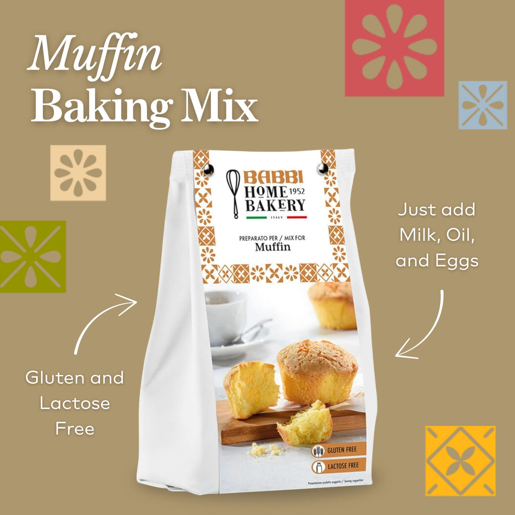 Babbi Home Bakery, Muffin and Bread Baking Mix, 14.11 Oz (400g)