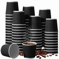 Yaomiao 200 Pcs 4 oz Disposable Espresso Coffee Cups,Kraft Paper Color