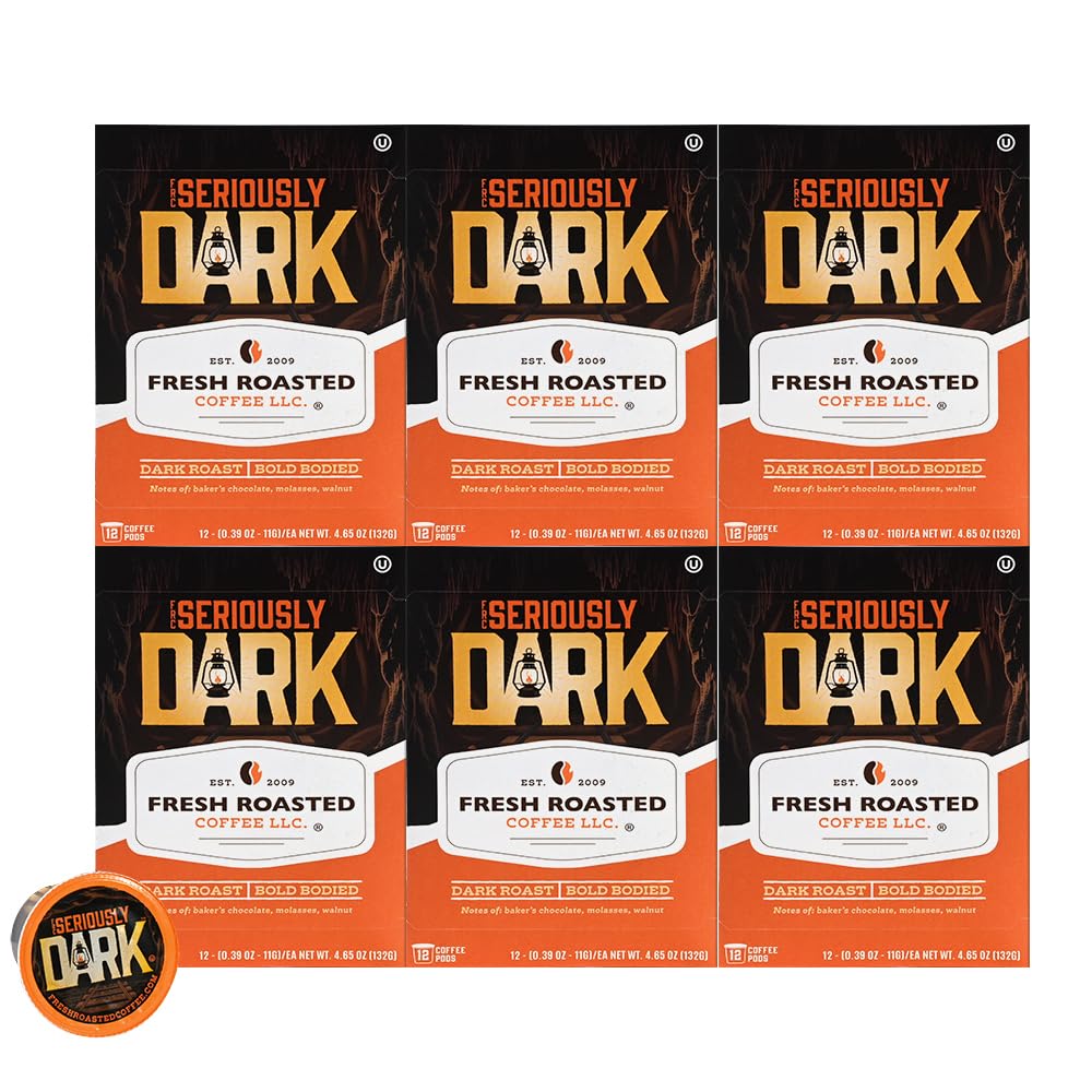 Fresh Roasted Coffee, Organic Bali Blue Moon K-Cup Pods for Keurig Brewers, Medium Roast, USDA Organic, Kosher, 24 Count (Pack of 3)