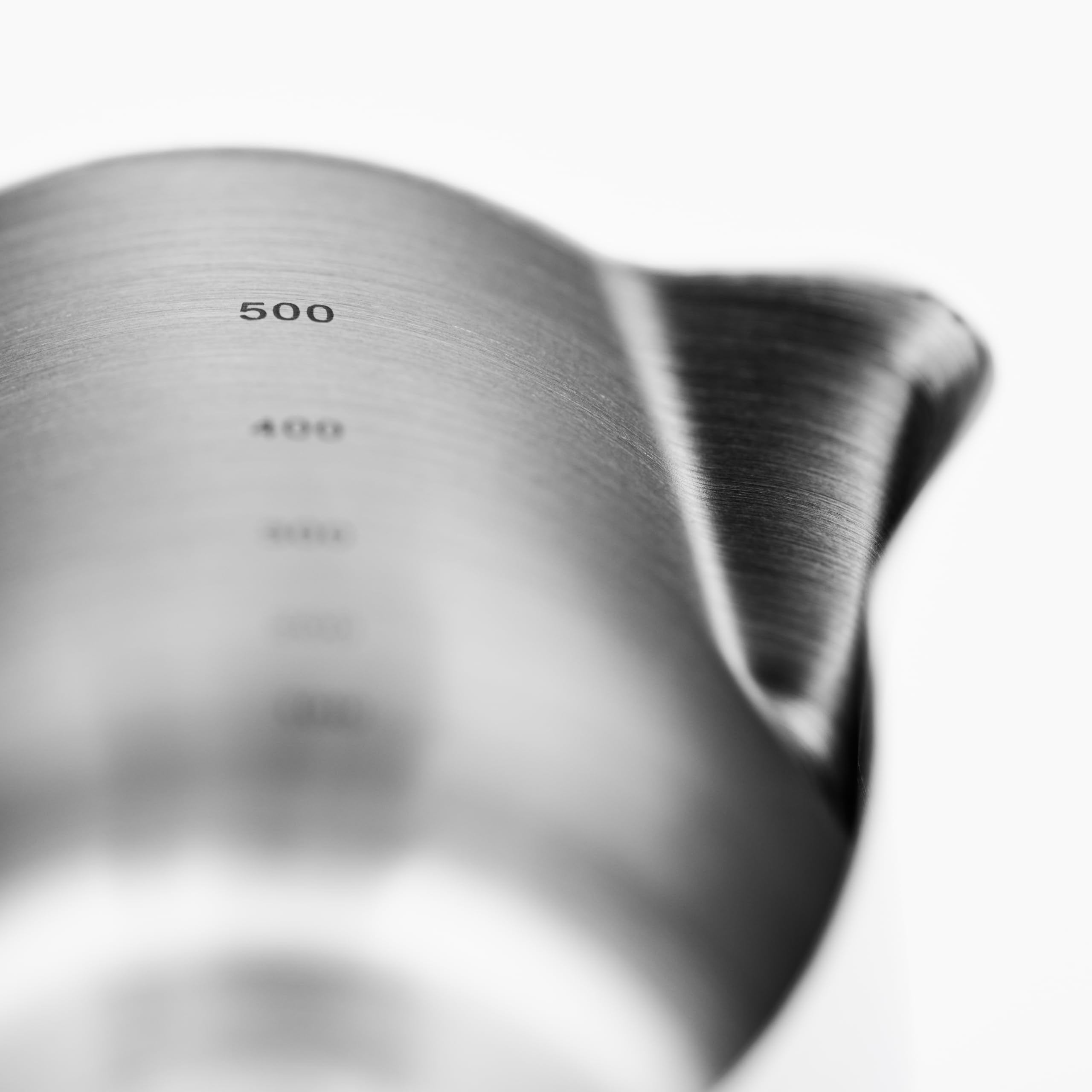Barista Hustle Milk Pitcher – 600ml Polished Stainless Steel, Precision Spout & Handle Alignment, Internal Measurement Markings, Premium 304 Stainless Steel Milk Steaming Pitcher for Latte Art