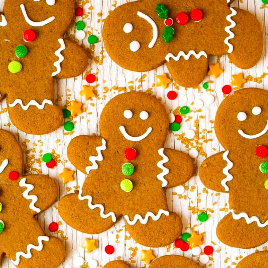 Kanehosi Christmas Cookie Cutters 6Pcs Large, Christmas Theme Cookie Cutter