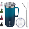 BJPKPK 32oz Insulated Coffee Mug with Handle, Stainless Steel Travel Mug