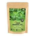 FullChea - Mugwort Tea Bags, 40 Count, Dried Mugwort Leaves