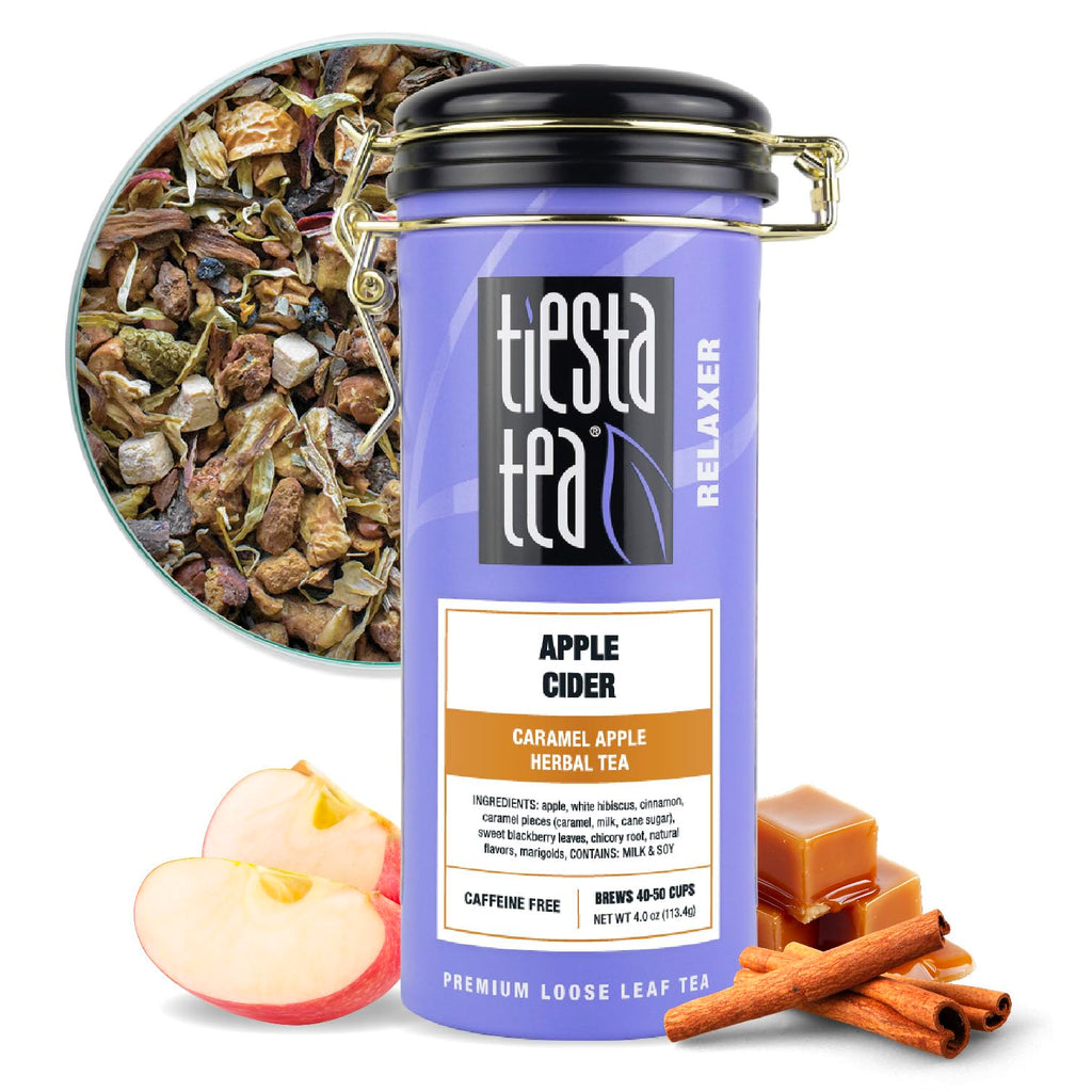 Tiesta Tea - Apple Cider, Loose Leaf, Caramel Apple Herbal Tea, Blend