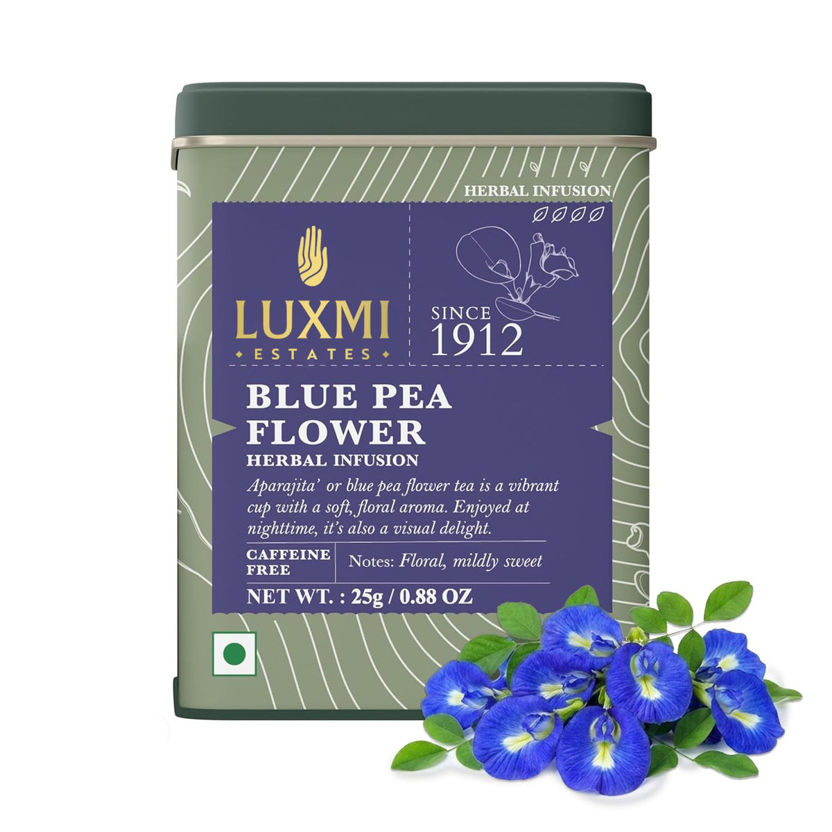 Luxmi Estates - Blue Pea tea, Butterfly flower 50 tb