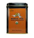 Organic Mango Tea, An Assam Black tea that has aromatic mango bits and natural flavours –2.80 OZ Tea Tin