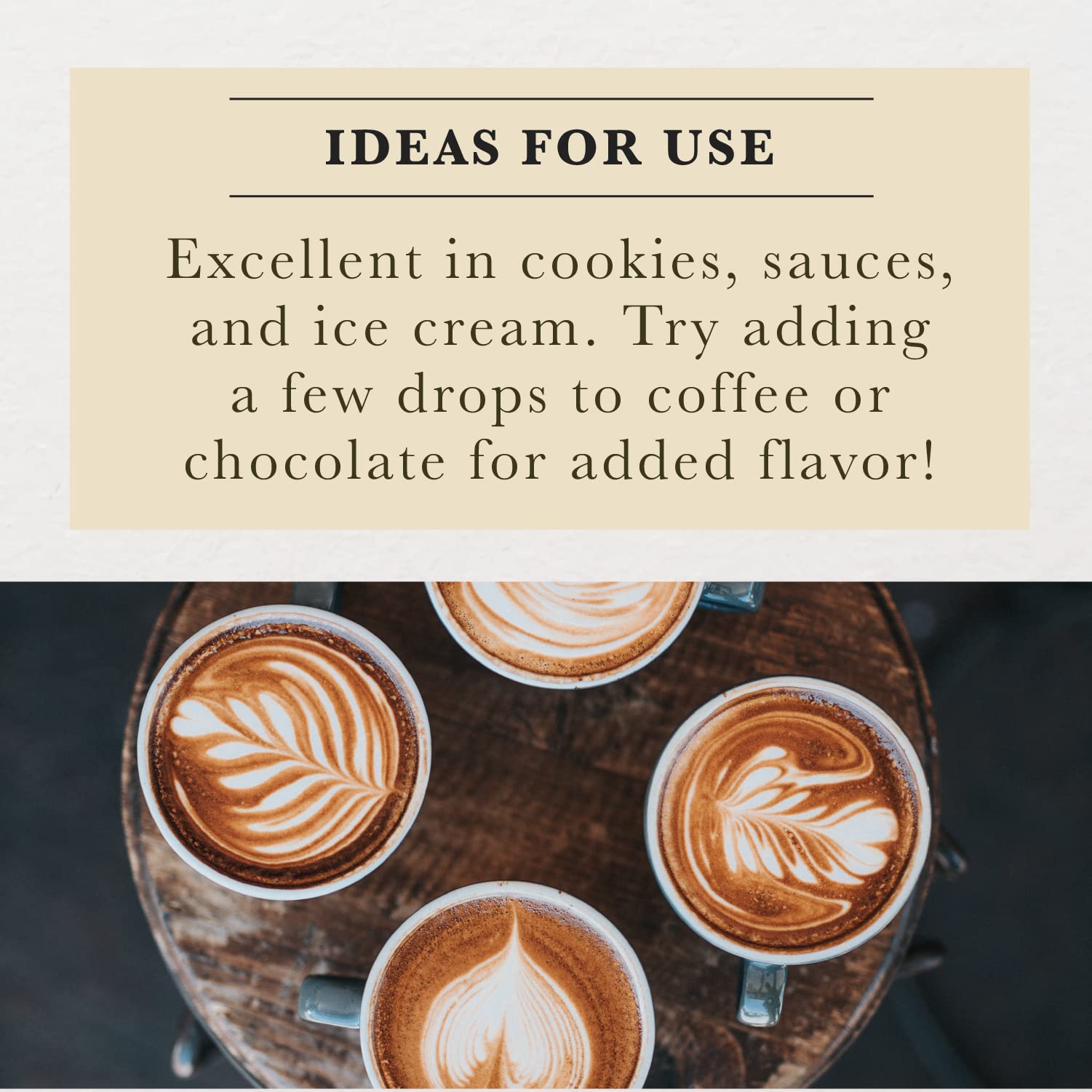 Cook's Pure Hazelnut Extract for Baking, Coffee & Ice Cream, 4 oz