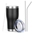 MEZMUT 20oz Coffee Tumbler with Lid and Straw Double Wall Vacuum Insulated Cup Stainless Steel Travel Mugs Insulated for Hot and Cold Leakproof Powder Coated Tumbler for Indoor and Outdoor