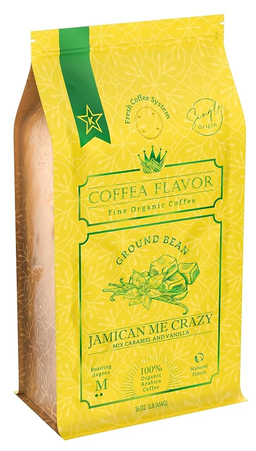 Organic Ground Coffee Medium Roast (16oz) - S'mores Flavored