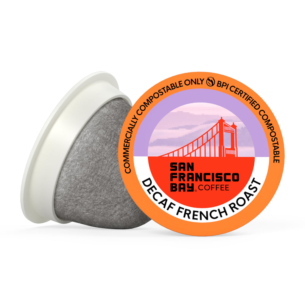 San Francisco Bay DECAF French Roast K-Cup Compatible Coffee Pods, 80 ct