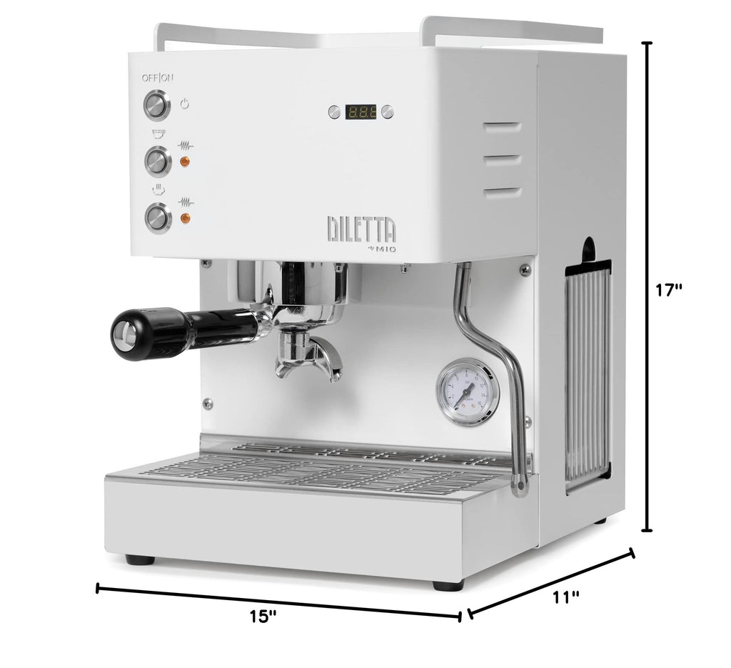 Diletta Mio Espresso Machine (White)
