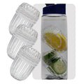 3PCS Fruit Infuser Insert for Wide Mouth Water Bottles,Compatible with Stanley,Hydro Flask, Iron Flask, Takeya, ThermoFlask