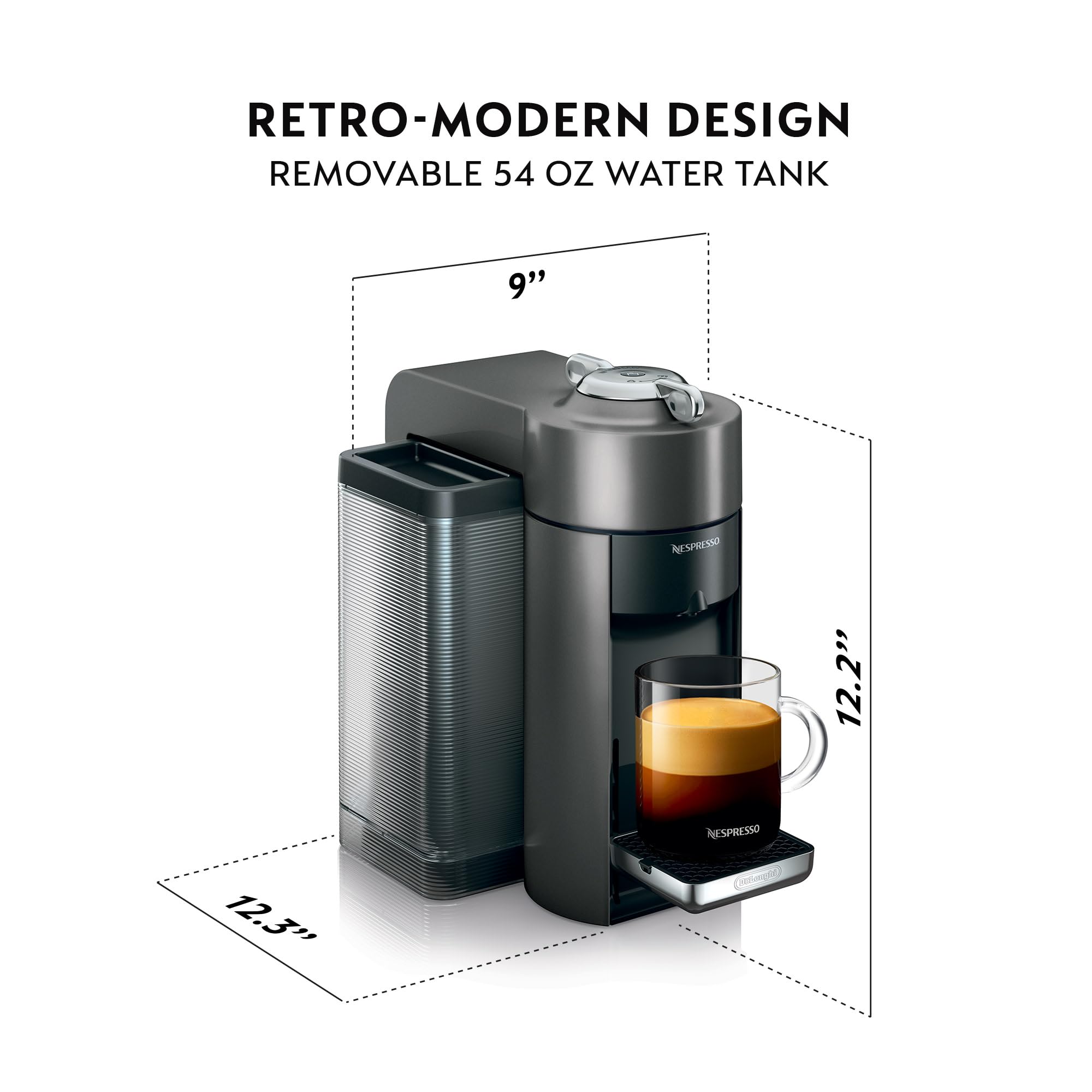Nespresso Vertuo Coffee & Espresso Maker by De'Longhi