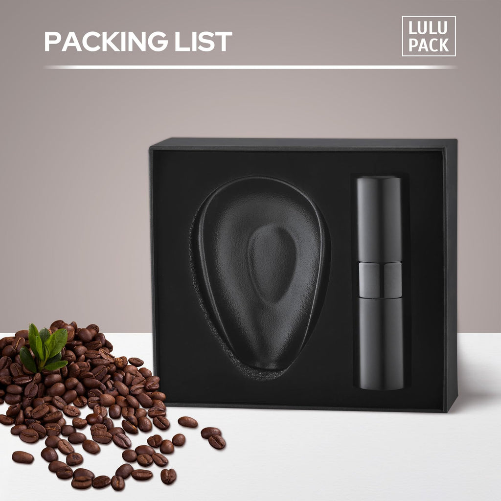 Lulupack Coffee Bean Dosing Cup & 20ml Spray Bottle, Espresso Accessories