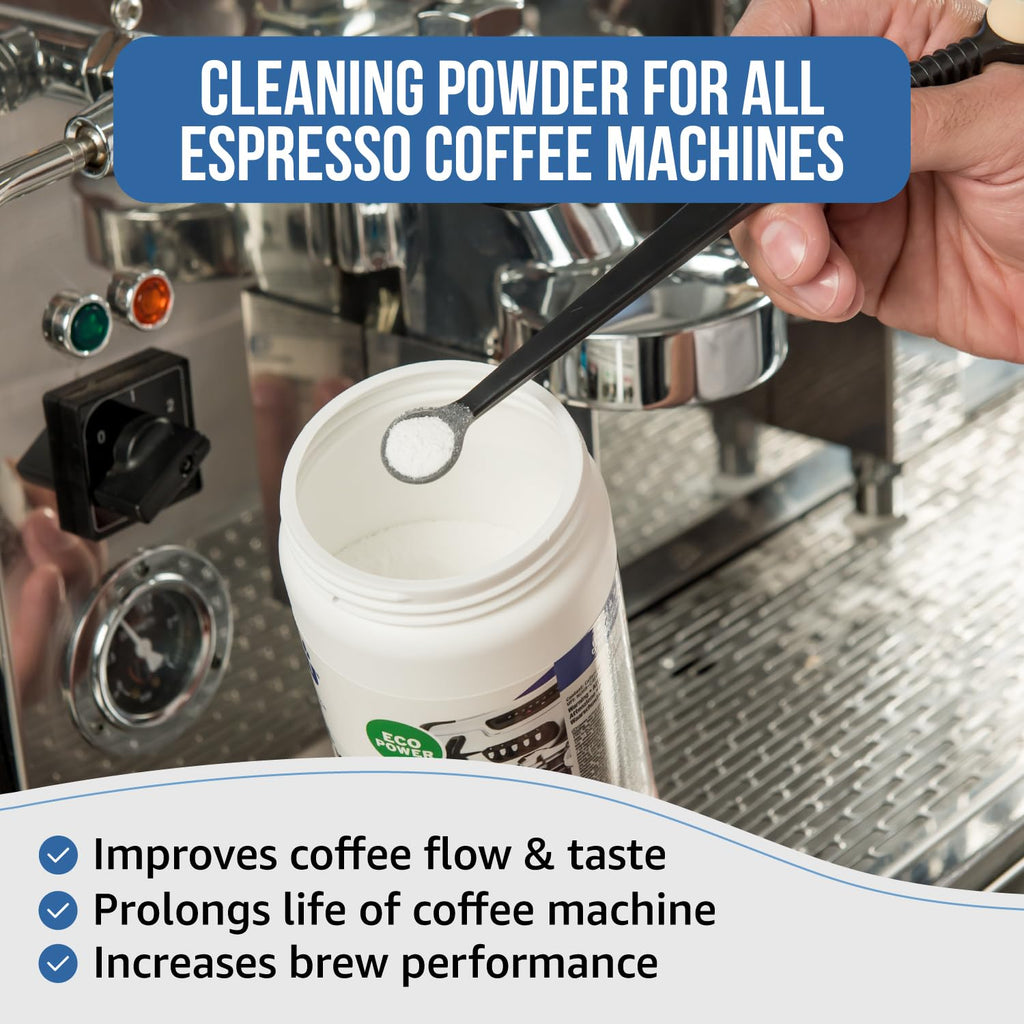 Caffenu Espresso Machine Cleaning Powder, Group Head Cleaner, 31 oz/900g