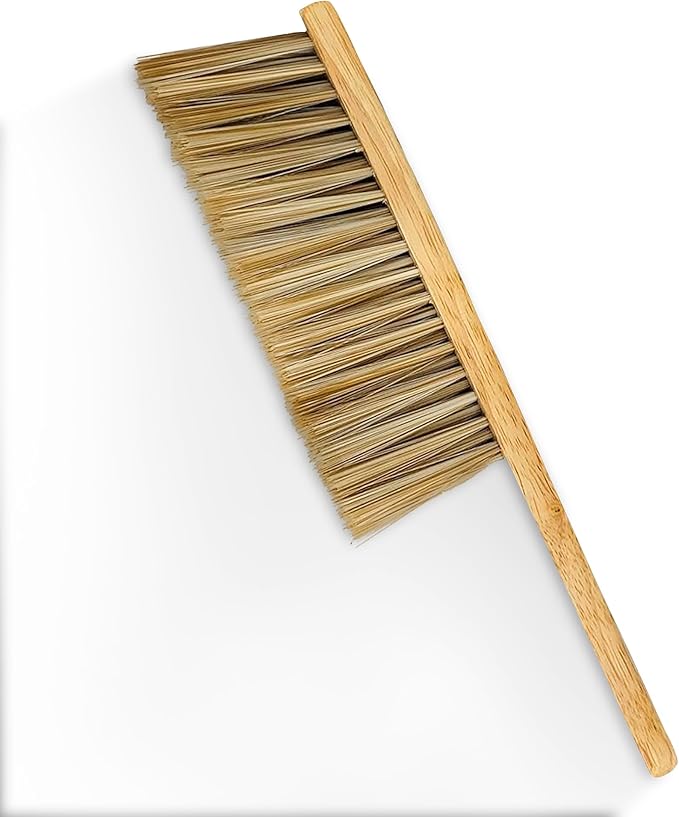 Rattleware 11-in Counter Brush Wood Handle Horsehair Bristle Cleaning Brush