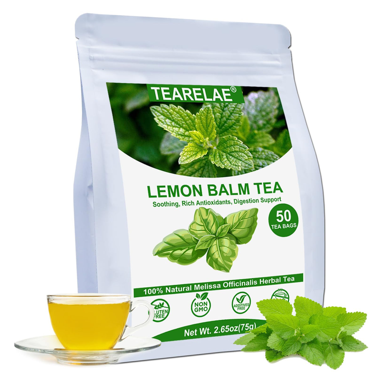TEARELAE - Linden Tea Bags, 45 Ct, Linden Flower & Leaf, Te de Tilo