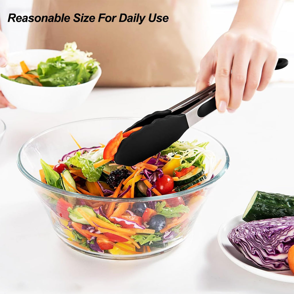 Silicone Cooking Utensils Set, Heat Resistant & Non Stiick, 5Pack