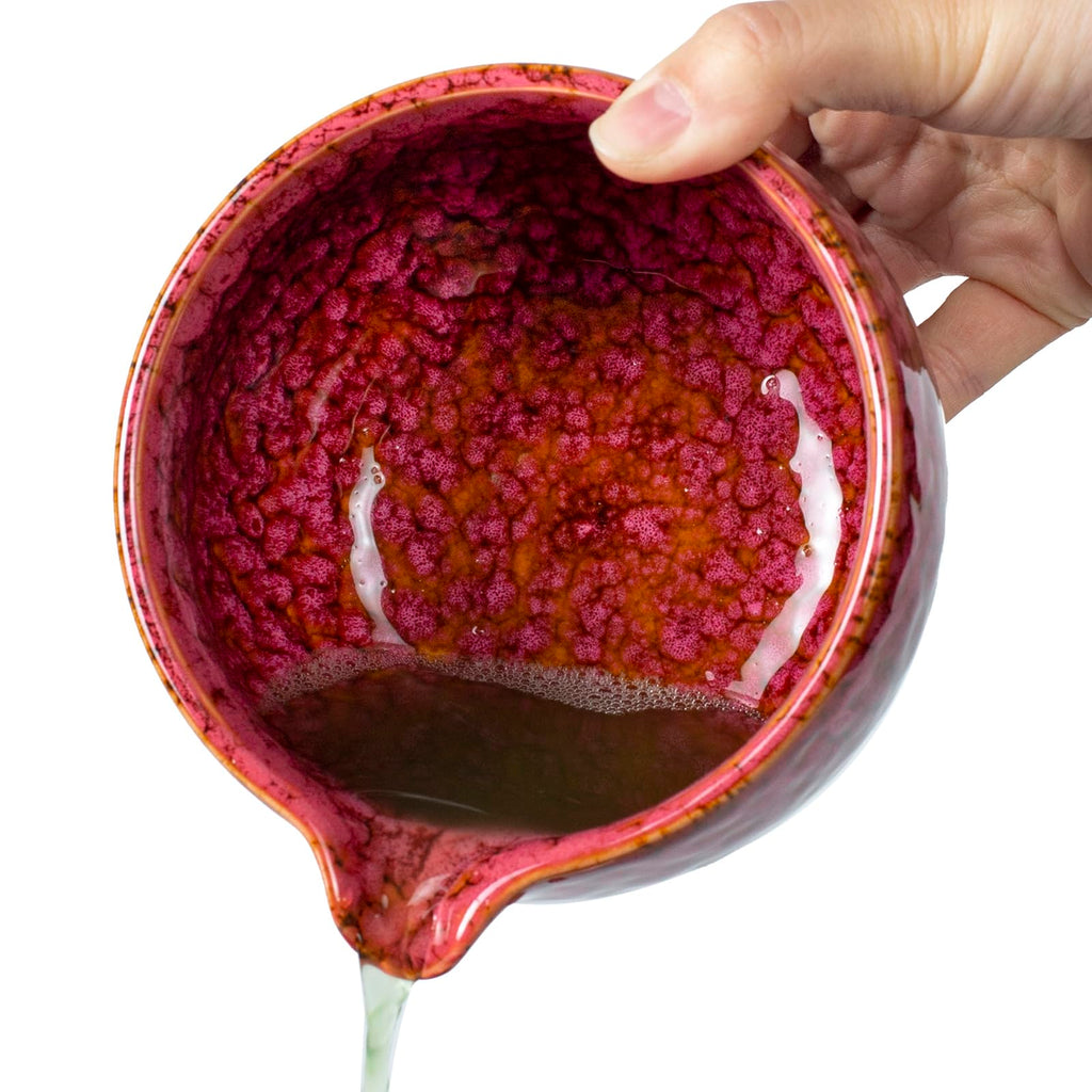 QDDTRAHCCLJZ Japanese ceramic matcha bowl. 20 ounce ceramic bowl.