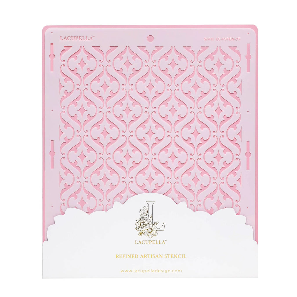 Lacupella Cake Stencil for Buttercream Cake, Royal Icing, Ganache, Painting, Art and Crafts (SAHI)