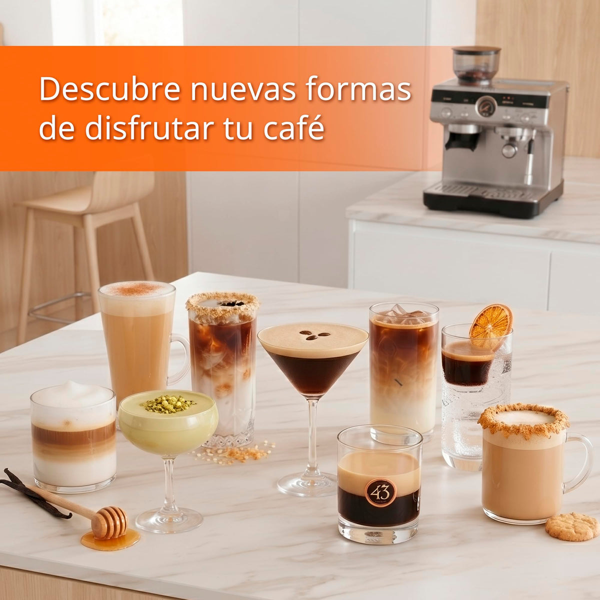 KRUPS Barista Espresso Machine with Built-In Grinder, 30 Settings