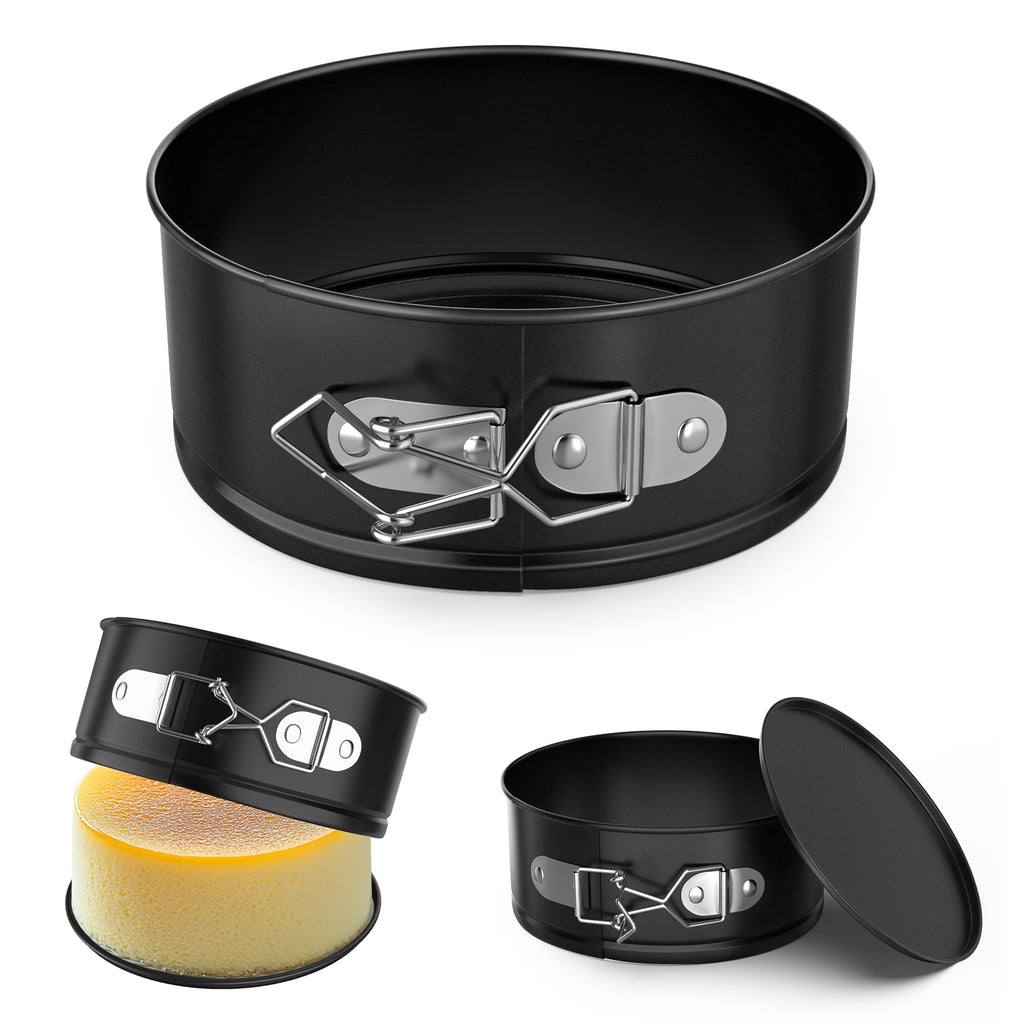 ZeroPone 4 Inch Mini Springform Pan for Mini Cheesecake Pizza