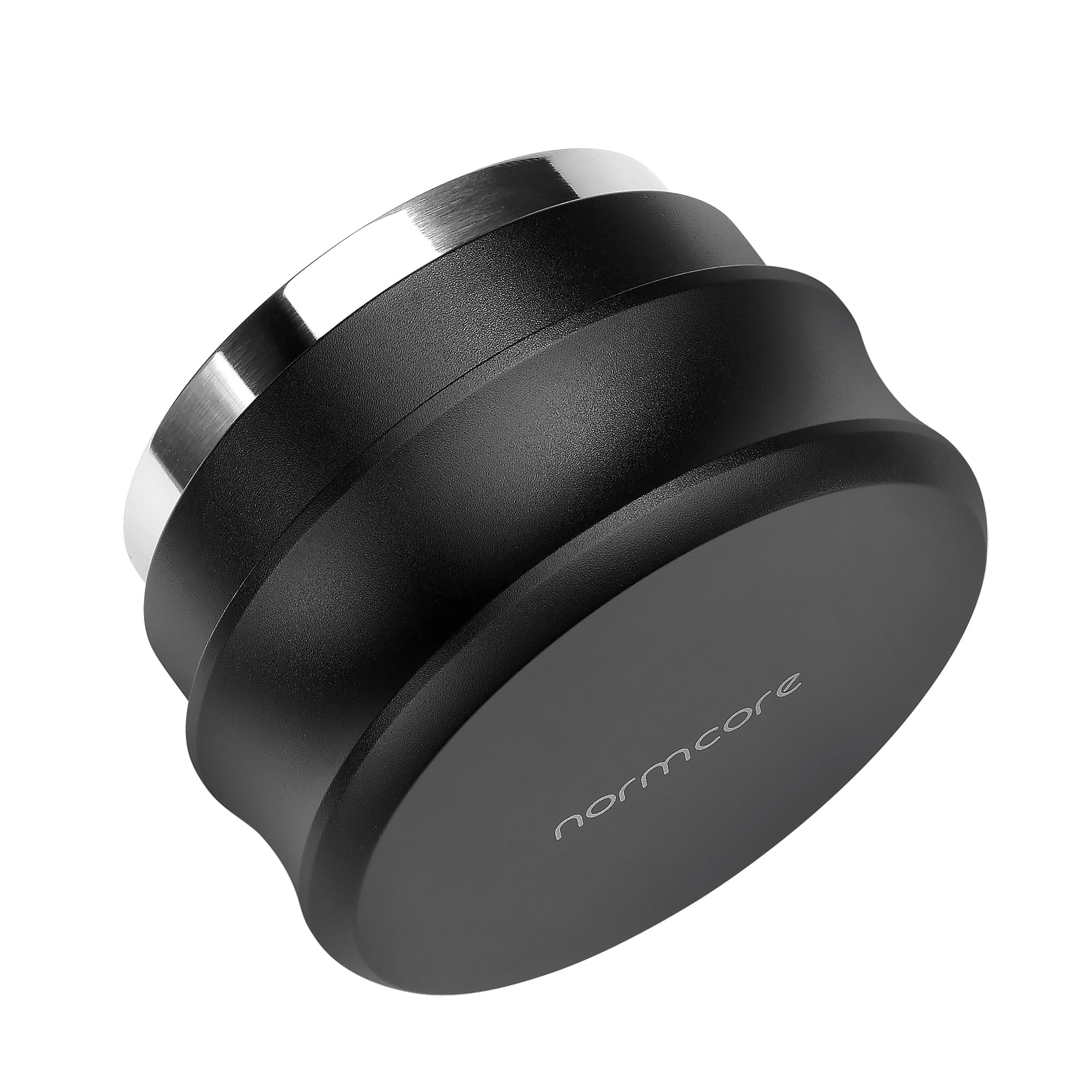 Normcore 53.3mm Palm Tamper, Espresso Tamper Built-In 30lb Spring with Stainless Steel Flat Base, Barista Coffee Hand Leveler Tamper Compatible with 54mm Breville Portafilter