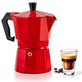Mixpresso 3 Cup Moka Pot Stovetop Espresso Maker, Italian Cuban Coffee Pot