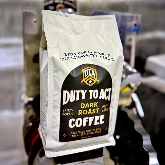 Duty to Act Medium Roast Whole Bean Coffee, 2 lbs (Pack of 5)