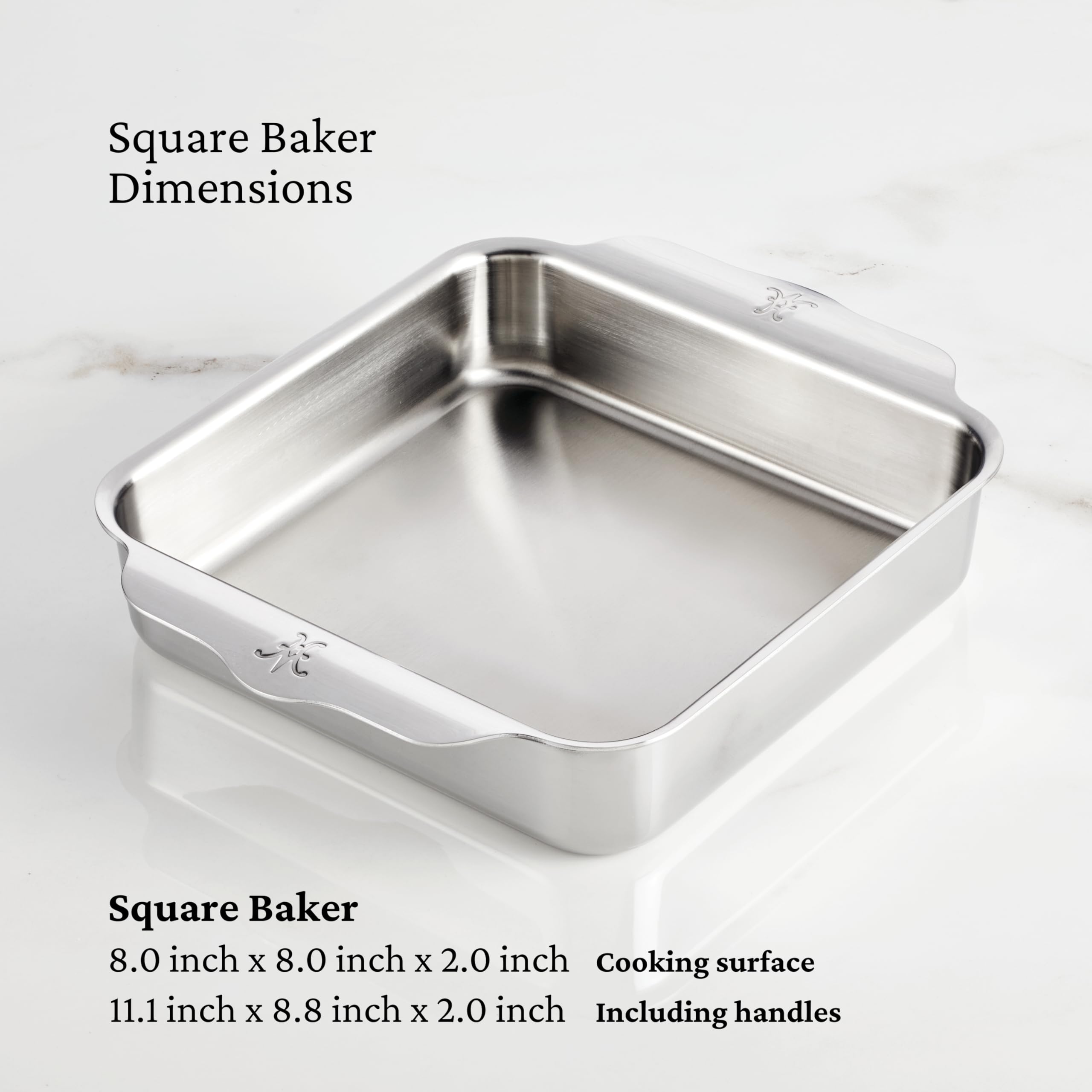 Hestan Provisions OvenBond – 5-Piece Tri-ply Stainless Steel Ovenware Baking Sheet Set