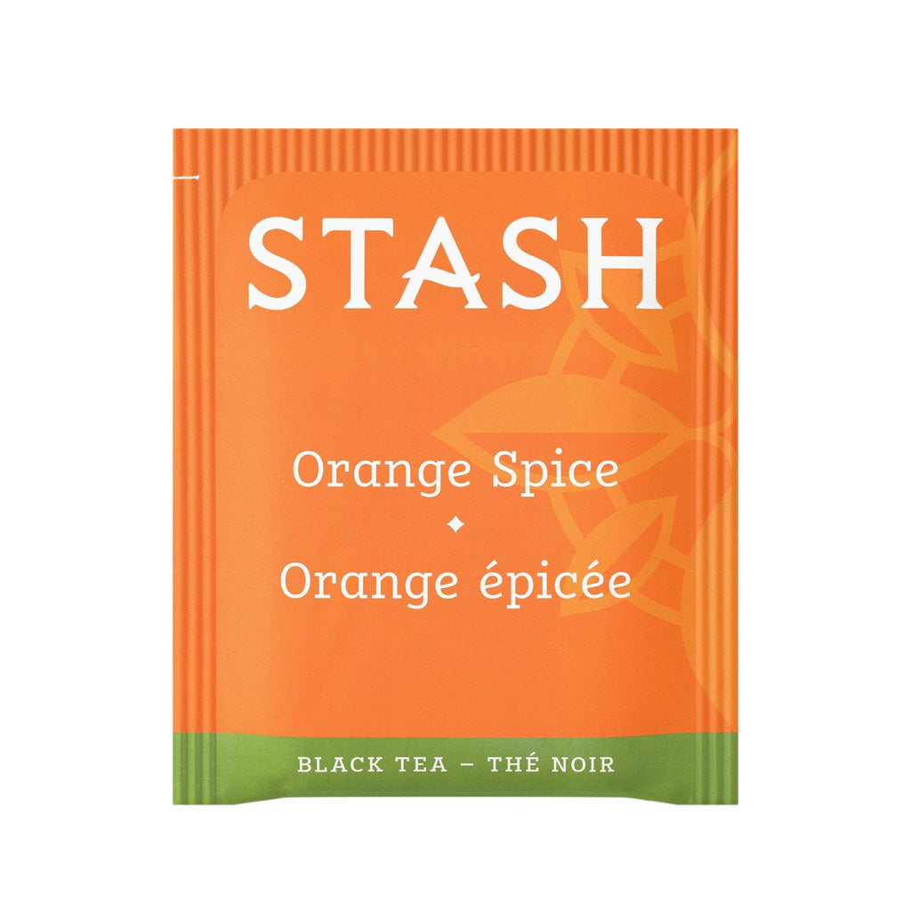 STASH Orange Spice Black Tea, 120 Bags (6 Boxes of 20), Caffeinated