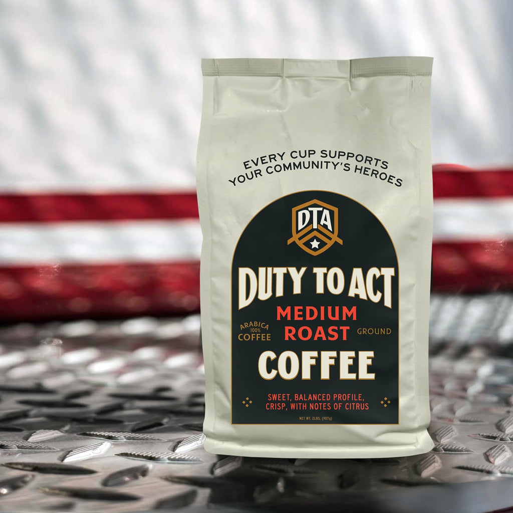 Duty to Act Medium Roast Ground Coffee, 2 lbs (Pack of 1)