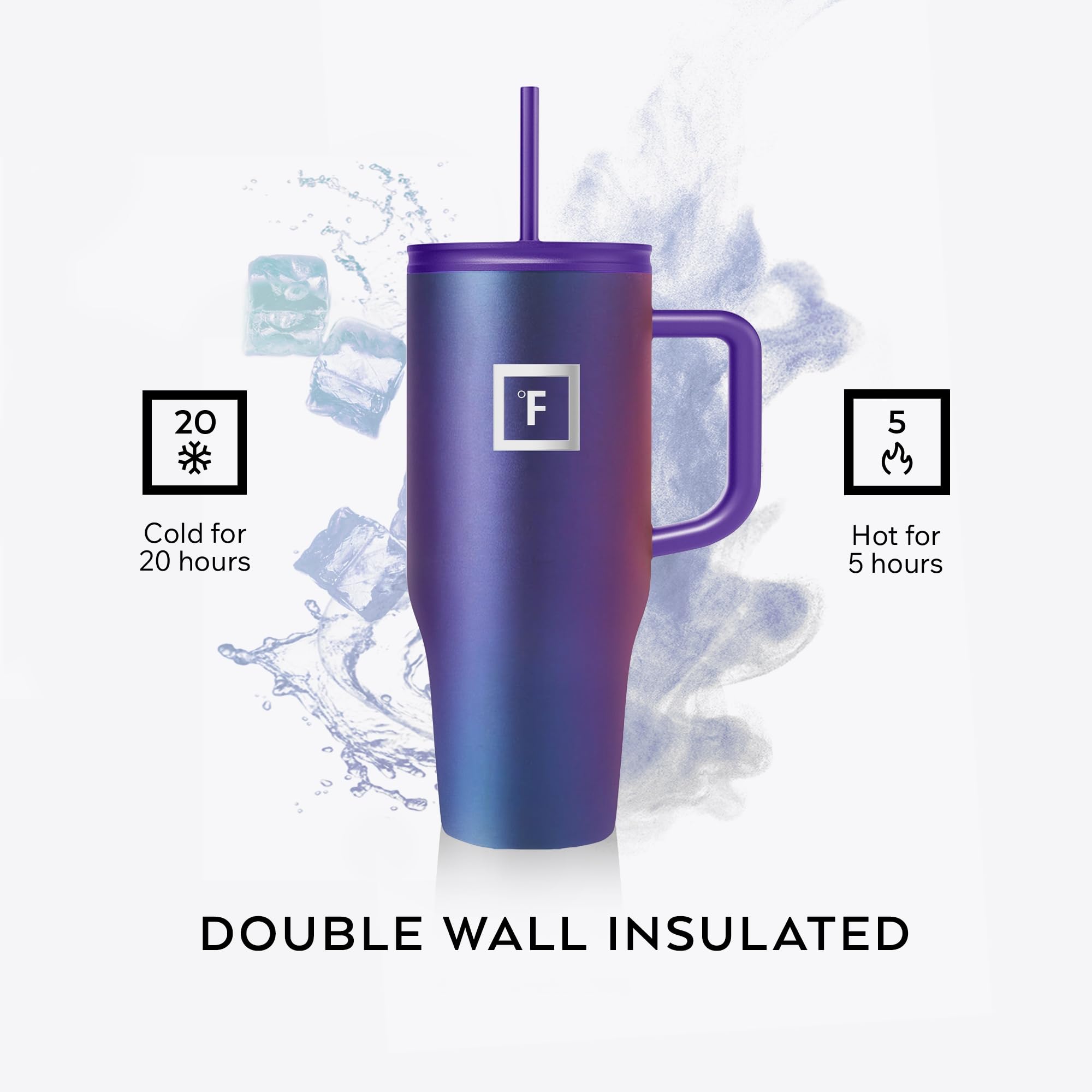 IRON °FLASK 32 oz Co-Pilot Insulated Travel Mug