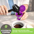 Perfect Pod Café Save Reusable K-Cup Coffee Pods and EZ-Scoop, 4 Pack