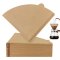 Clinuse 200Pcs Cone Coffee Filters #2, Unbleached Size 02 Coffee Filter