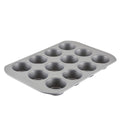 Farberware Bakeware Nonstick Muffin & Cupcake Pans, 12-Cup, Gray