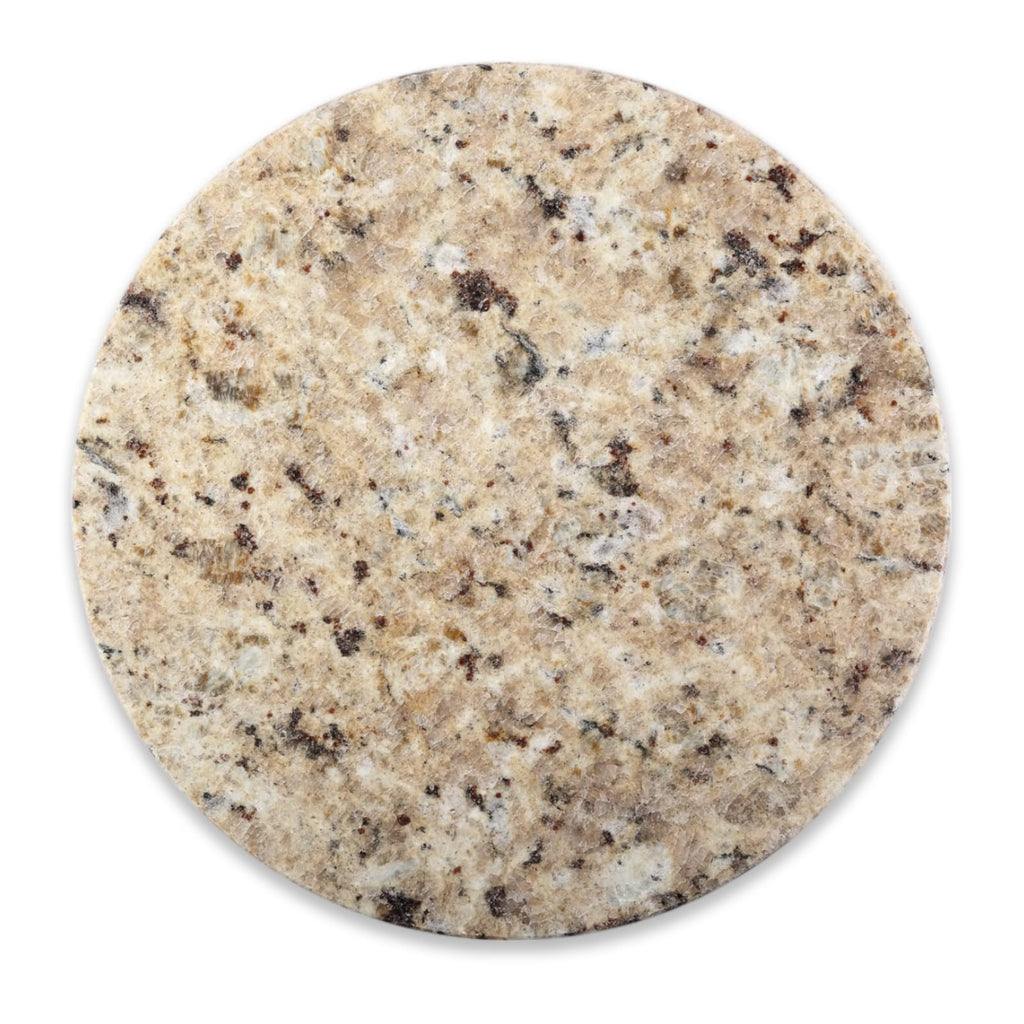 Koville 11 Inch Round Marble Cutting Board for Kitchen Countertop, Golden Brown Marble Cutting Boards Pastry Board for Kitchen Decor, Stone Cutting Cheese Board Charcuterie Boards