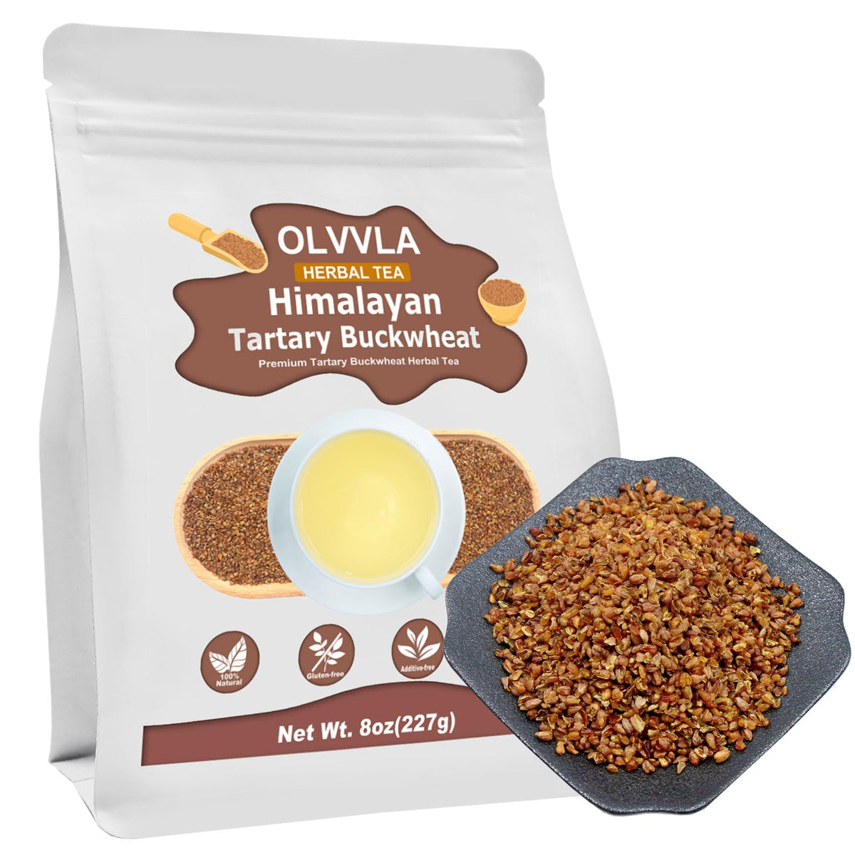 Olvvla - Chrysanthemum Tea, 4oz/114g, Dried Fetal Chrysanthemum Flowers