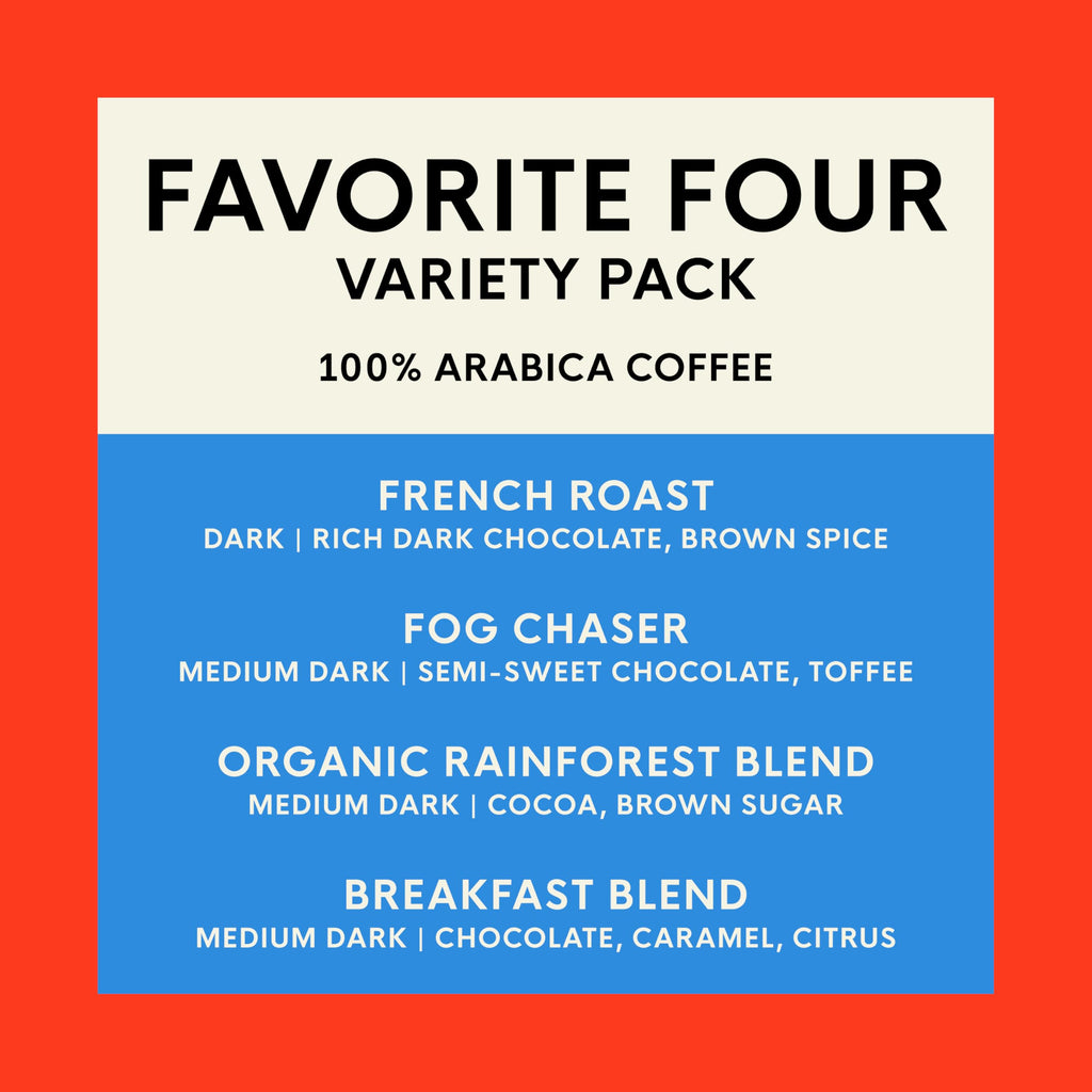 San Francisco Bay Variety Pack Original K-Cup Compatible Pods, 120 ct