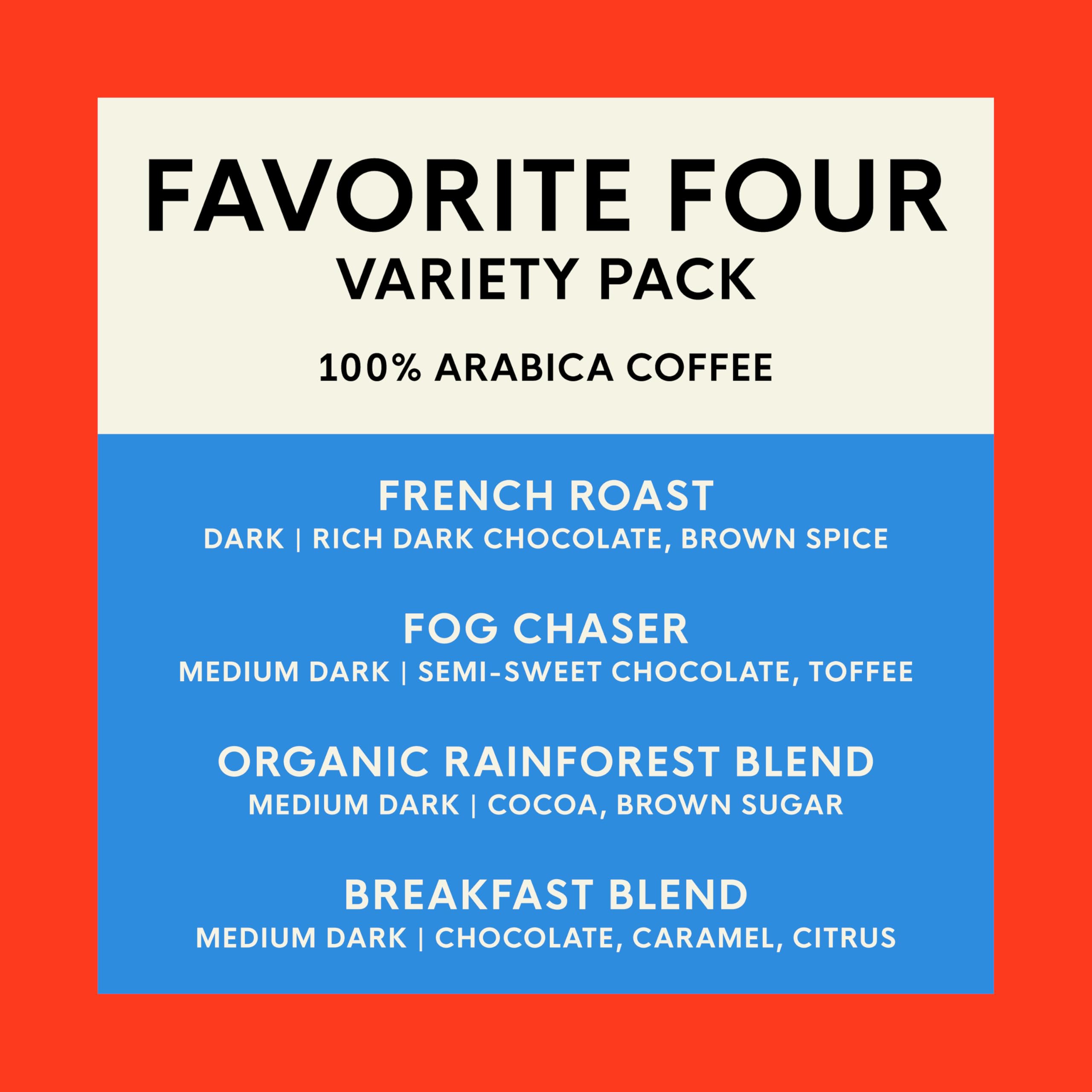 San Francisco Bay Variety Pack Original K-Cup Compatible Pods, 120 ct