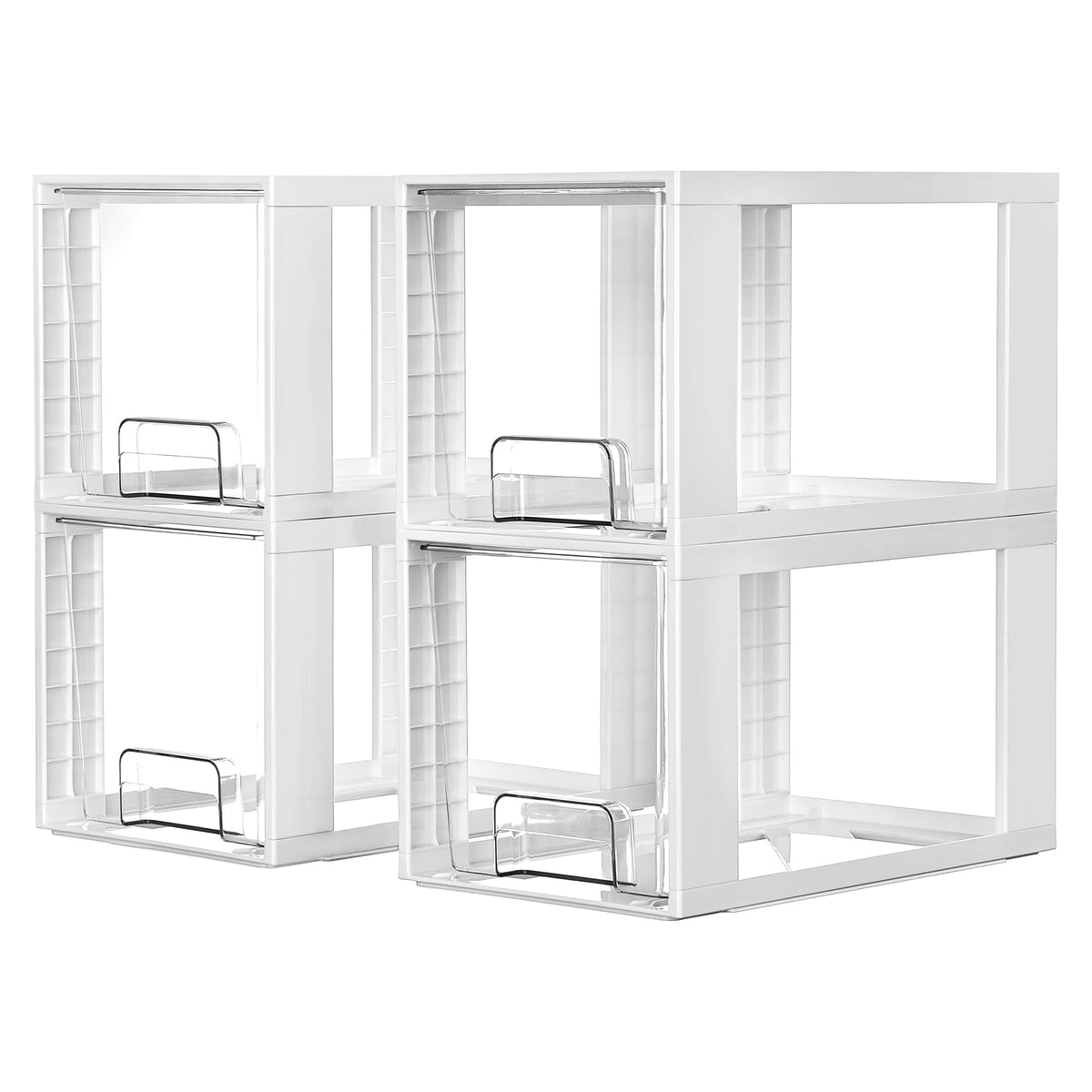 Vtopmart 6 Pack Large Stackable Storage Drawers
