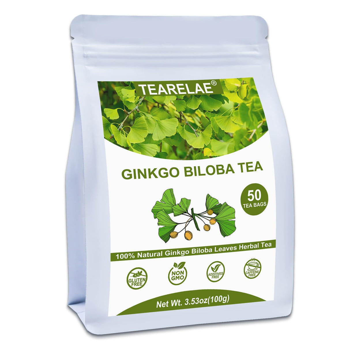 TEARELAE - Linden Tea Bags, 45 Ct, Linden Flower & Leaf, Te de Tilo