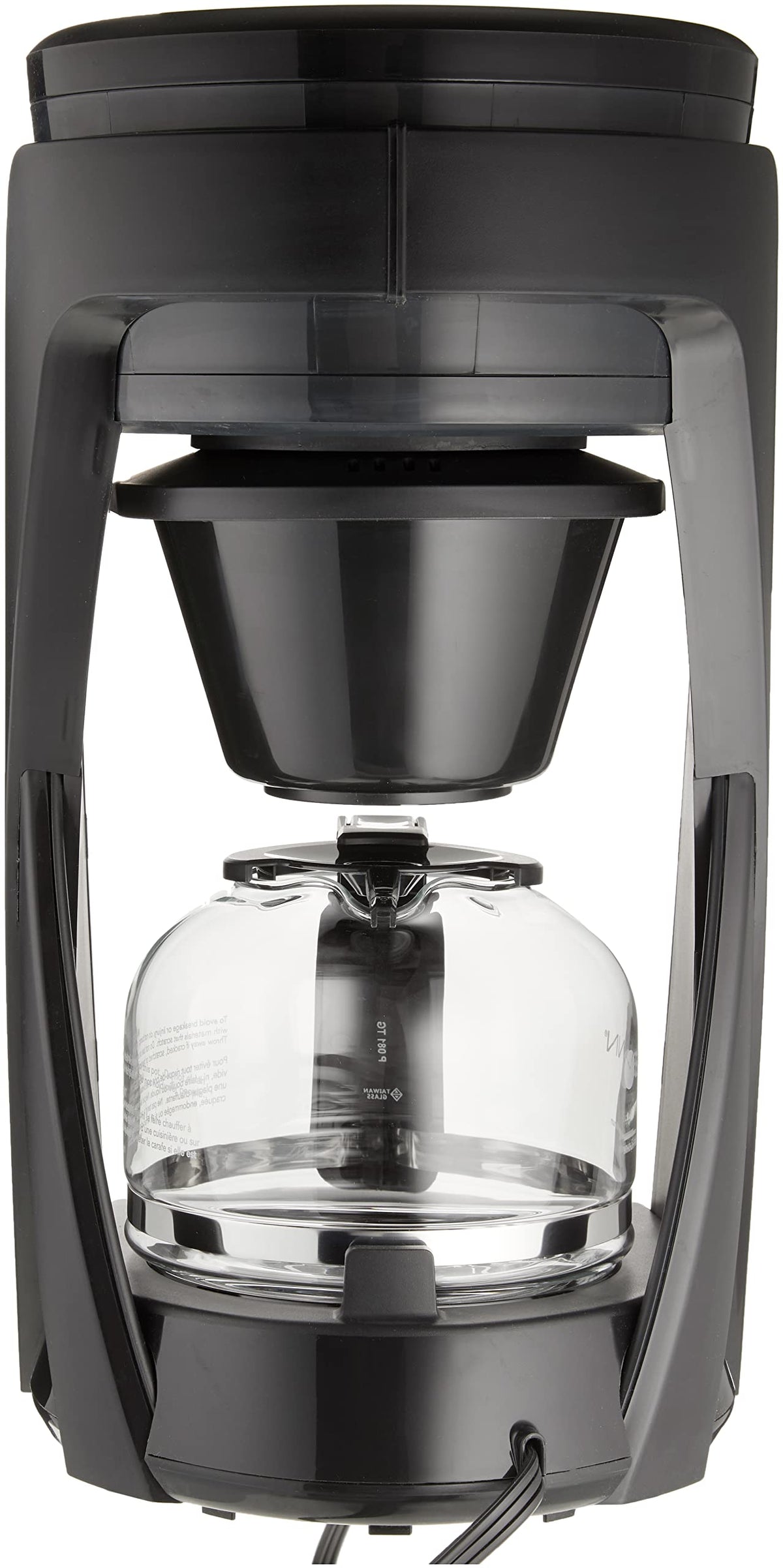 BUNN HB Heat N Brew Programmable Coffee Maker, 10 cup, Stainless Steel, 46500.0003