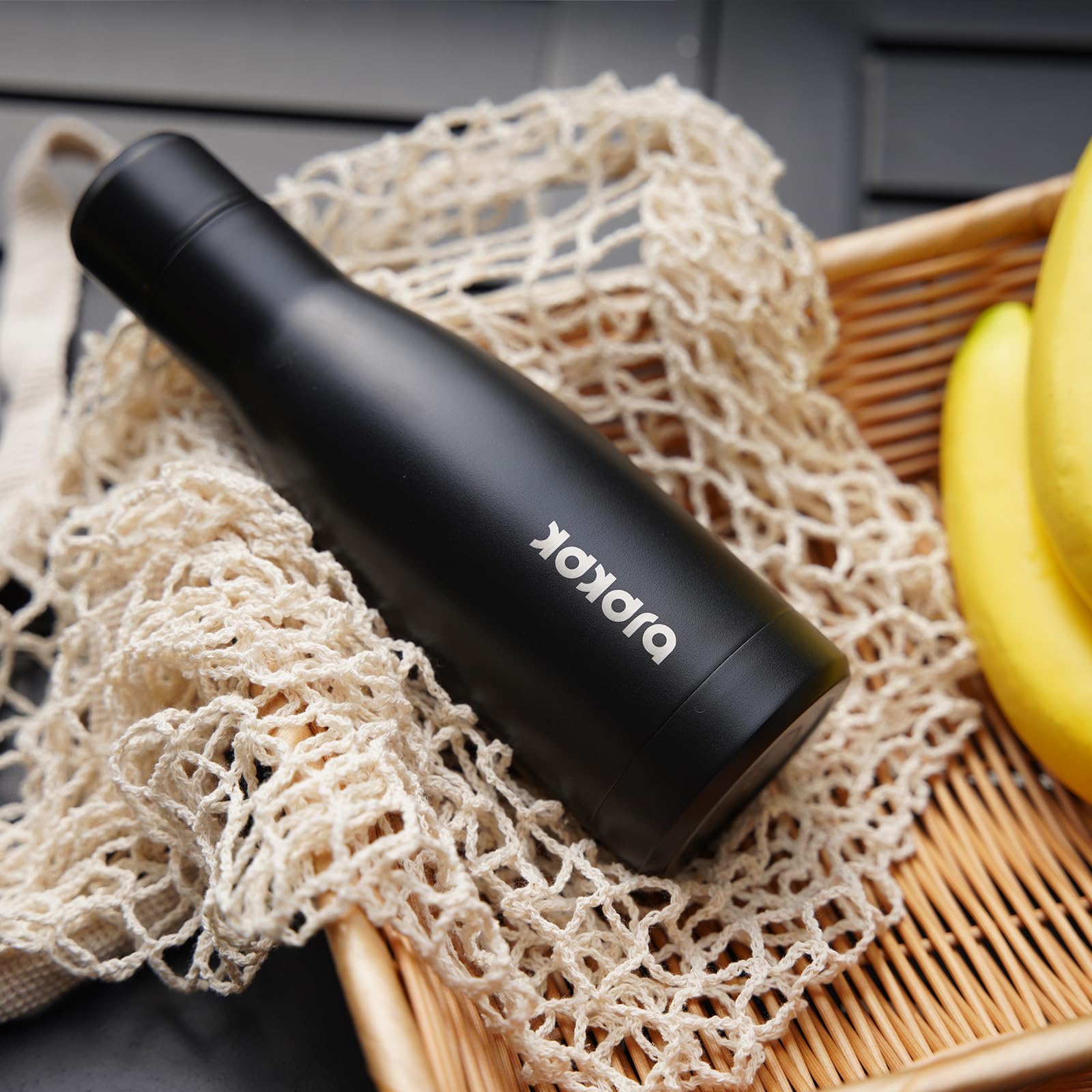 BJPKPK 25 oz Insulated Stainless Steel Water Bottle, Metal Sports Flask